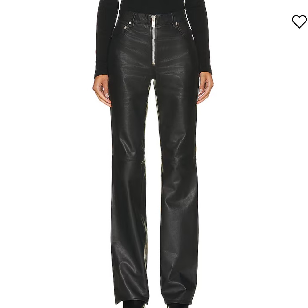 GRLFRND Julia Leather Pant size 26 - Picture 3 of 6